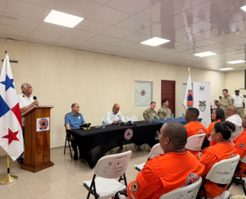 SINAPROC fortalece la capacidad operativa de la Base Provincial de Colón con mejoras a su infraestructura