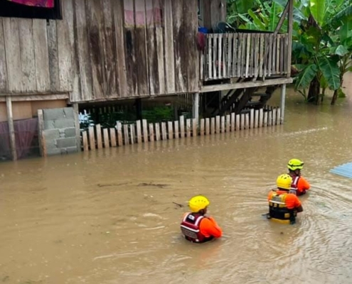 Continúan las acciones interinstitucionales para atender afectaciones en Bocas del Toro