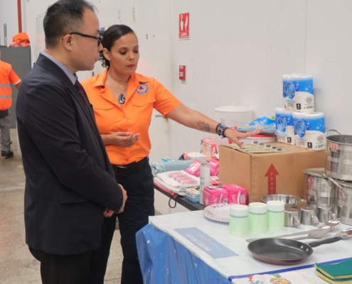 Sinaproc recibe donación de equipos para fortalecer la gestión integral del riesgo