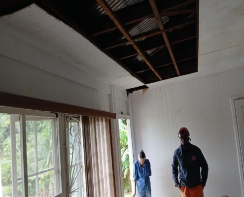 Sinaproc reporta 19 incidentes en cinco provincias tras lluvias y vientos