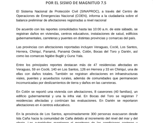 Comunicado oficial #3 pag 1