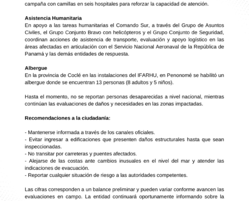 Comunicado oficial #3 pag 2