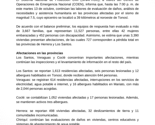 COMUNICADO OFICIAL #11
