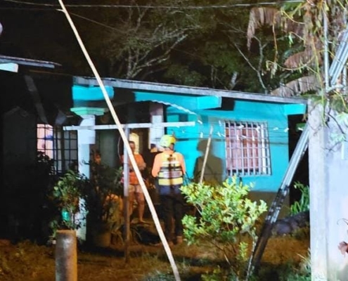 Evaluaciones de daños por sismo en Chiriquí y la comarca Ngäbe-Buglé