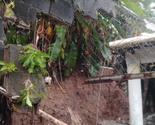Reporte preliminar de afectaciones por las lluvias de este martes